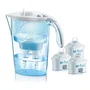Laica Pack Jarra Stream 2,3l Blanca + 3 Filtros Bi-Flux
